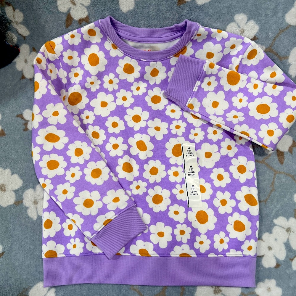Girls daisy sweater target brand new